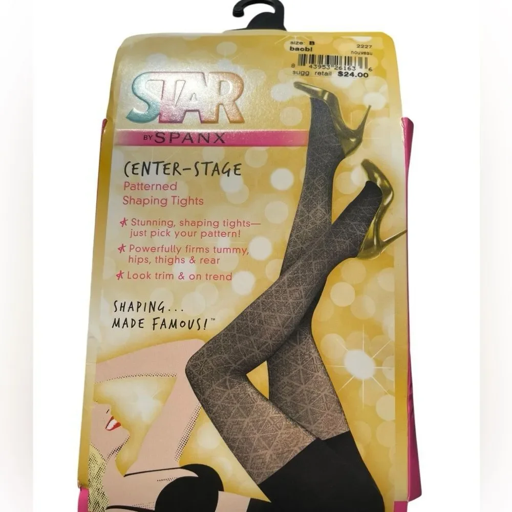 REVERSIBLE SHAPING TIGHTS BY STAR BY SPANX,‎ SIZE A